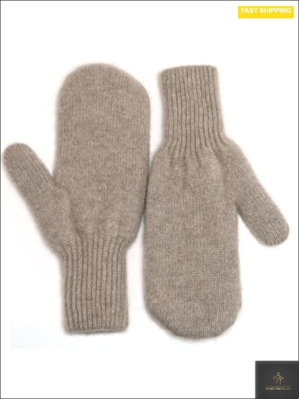Organic Pure Cashmere Mittens - Luxury Winter Accessories - Thermal Gloves